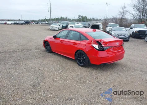 2024 Honda Civic Sport z USA, uszkodzony, nr VIN 2HGFE2F55RH525947